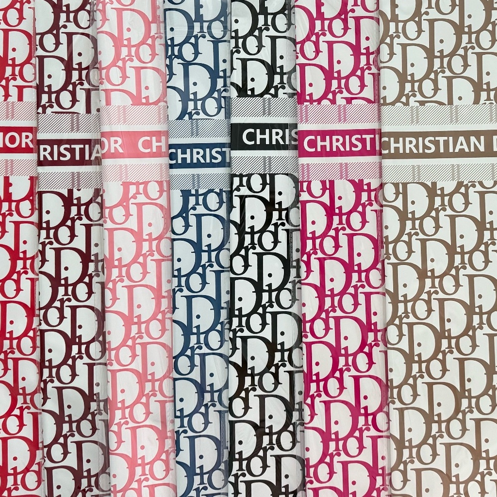 Designer Waterproof Korean Floral Wrapping Paper